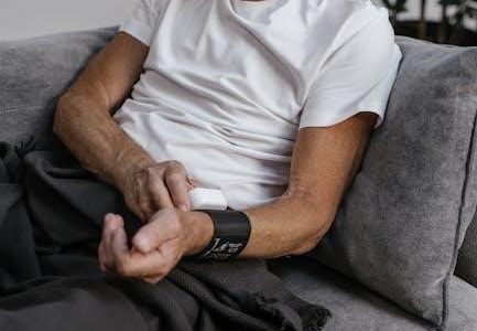 manual for relion blood pressure monitor